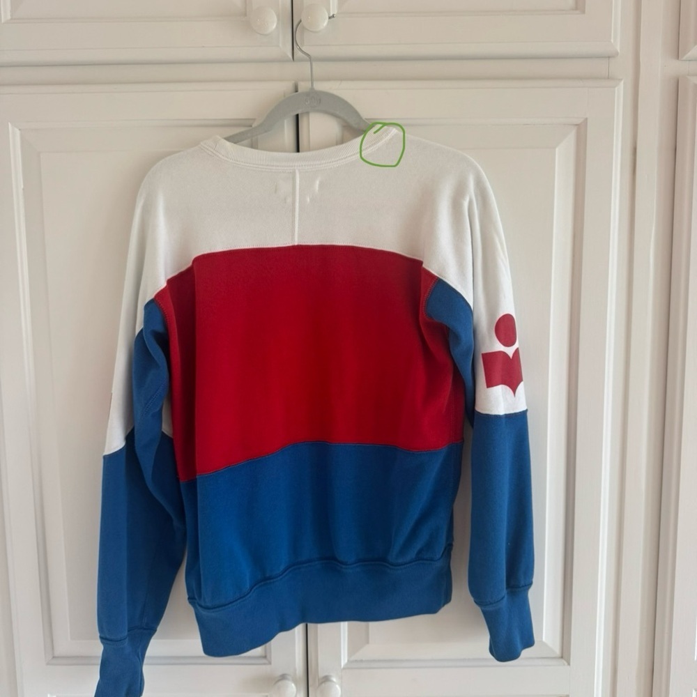 Colorblock Sweatshirt with Logo - Picture 5 of 8